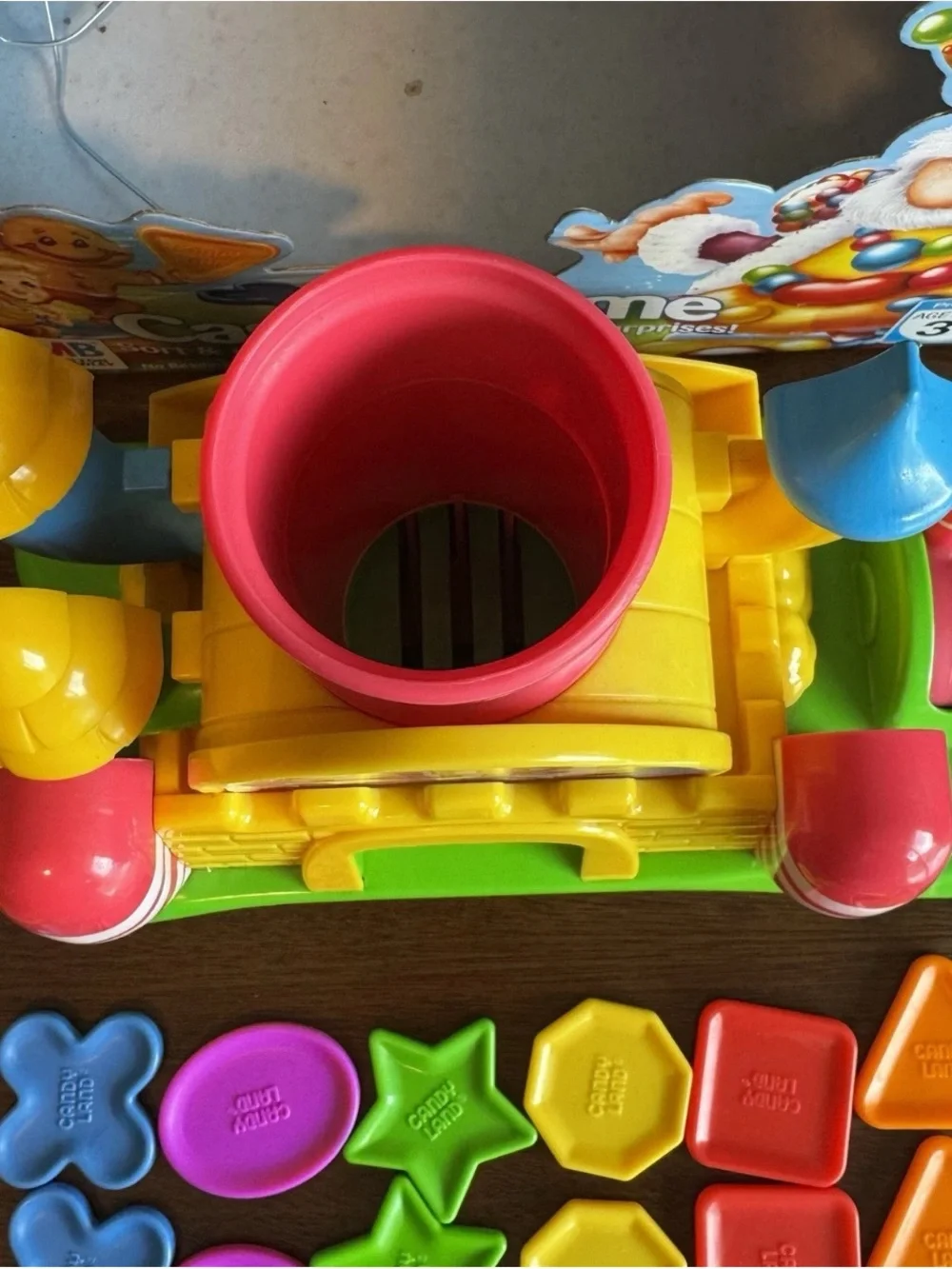 Rare Candy Land Castle Game Shape-Sorting Learning Fun Preschool Toddler